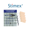 Electrode autocollante réutilisable rectangulaire 50 x 90 mm série Stimex (sac de 4)